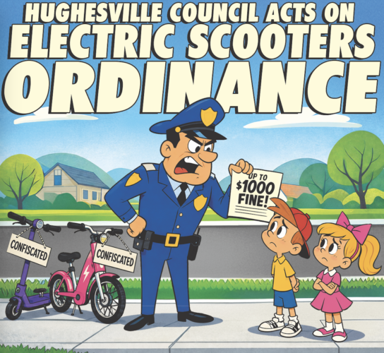 Hughesville council acts on electric scooters ordinance